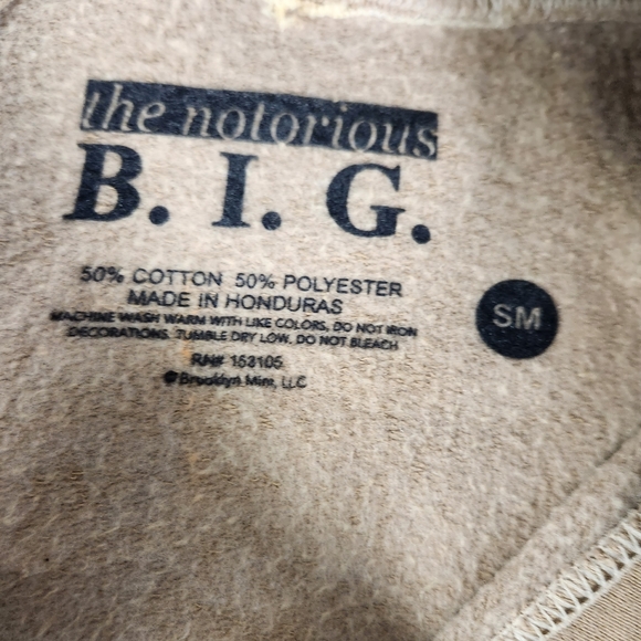 NWOT Men's Notorious B.I.G. Hoodie - Picture 2 of 6